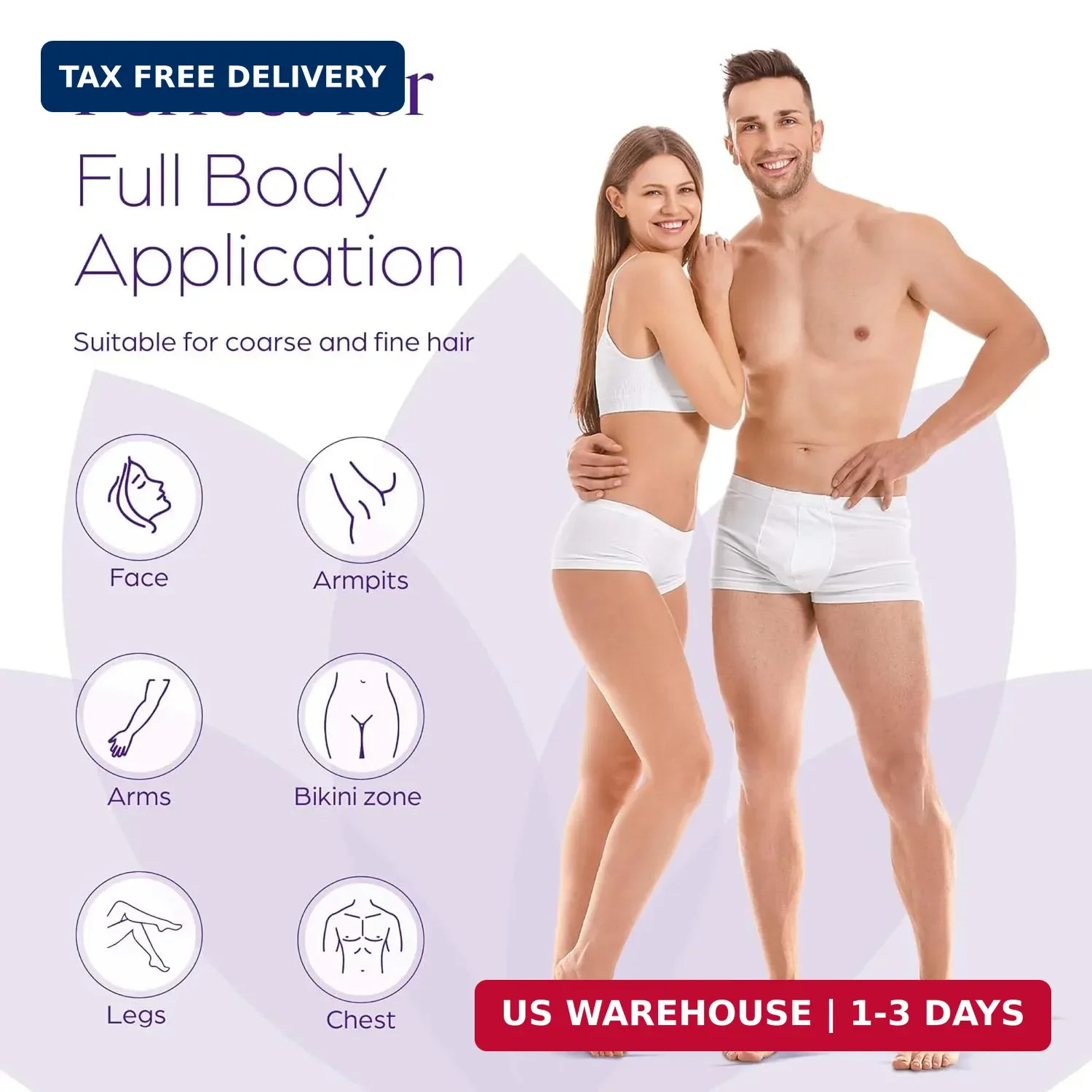 765 Wax Strips – Tear Resistant Fabric for Face Body Salon Use