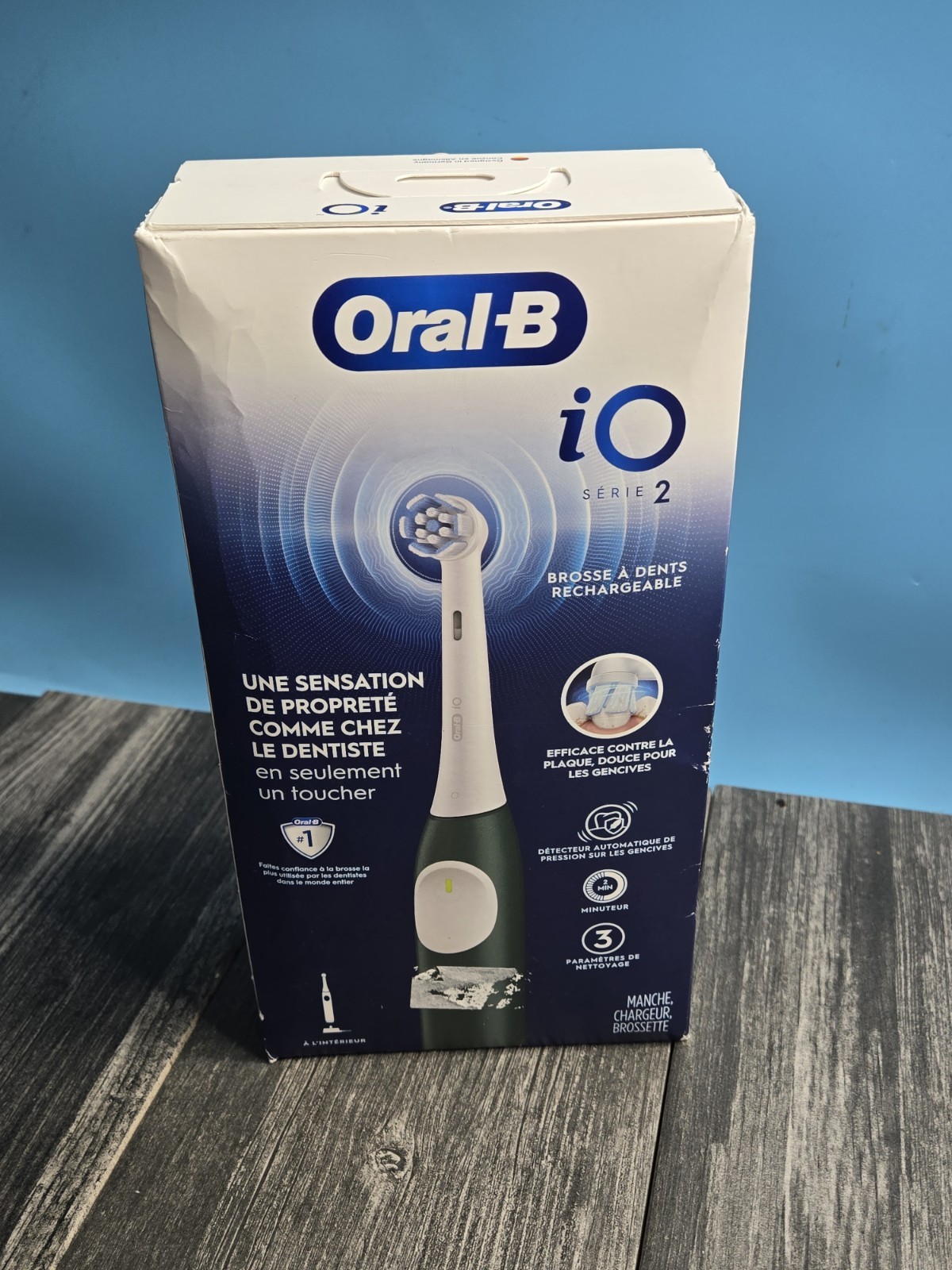 Oral-B iO Series 2 Rechargeable Electric Powered Toothbrush Green NEW SEALED