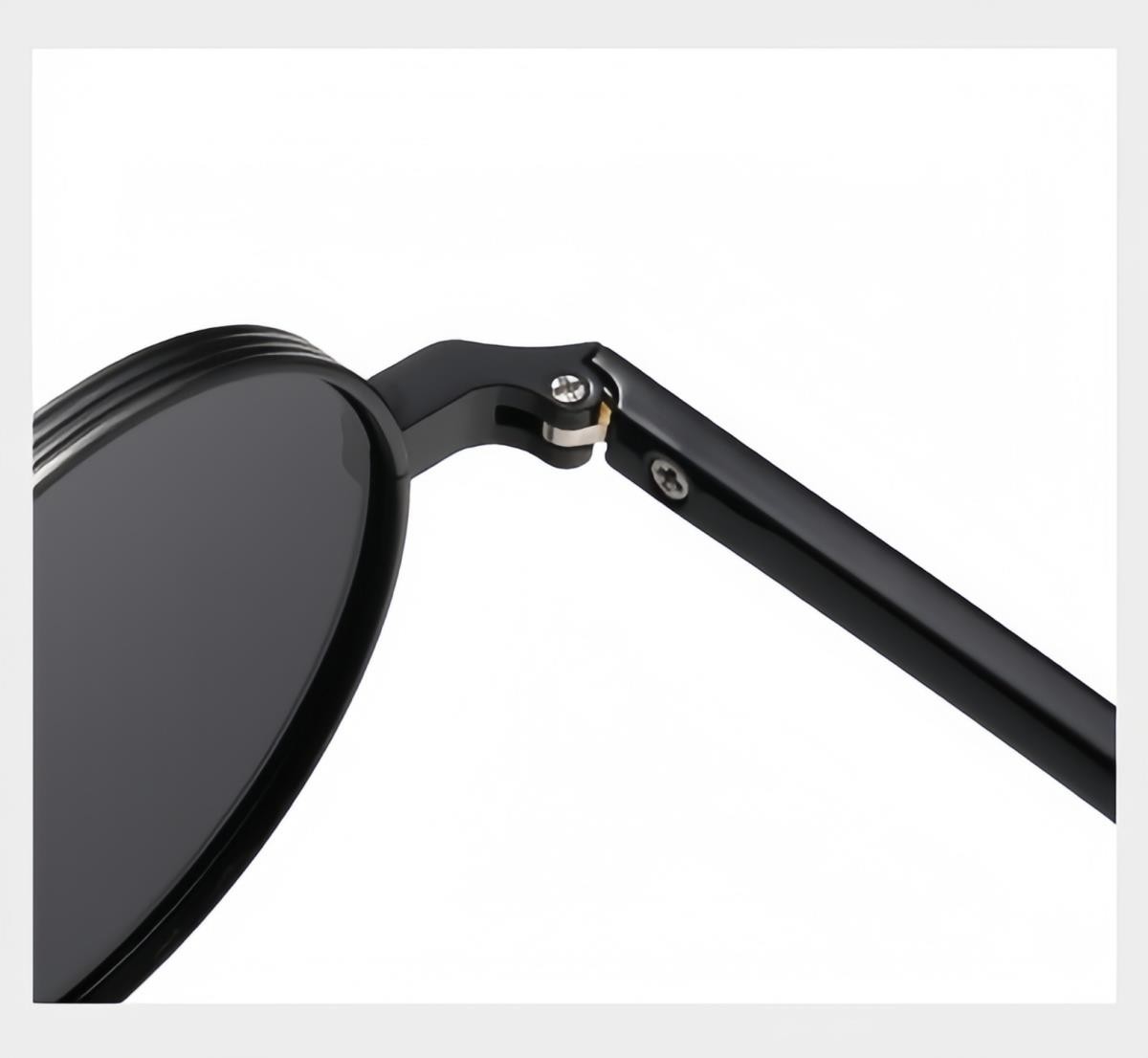 Round Metal Blue Light Blocking Glasses Fashion Retro Computer Eyewear