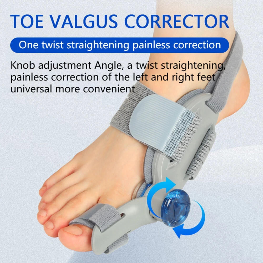Bunion Fix Toe Valgus Corrector Adjustable Orthosis Women Men Splints