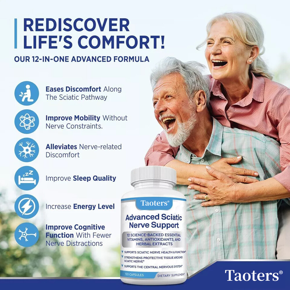 Advanced Sciatic Nerve Support Relief: Alpha Lipoic Acid Vitamin, Benfotiamine