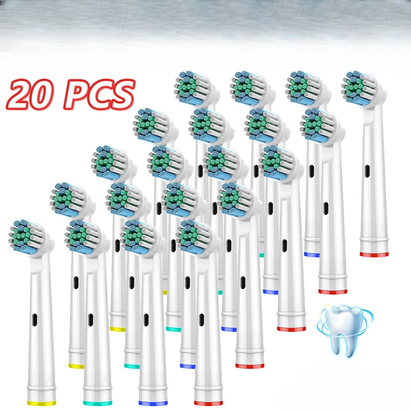 Precision Electric Toothbrush Replacement Fit For Oral B Braun Tooth Brush Heads