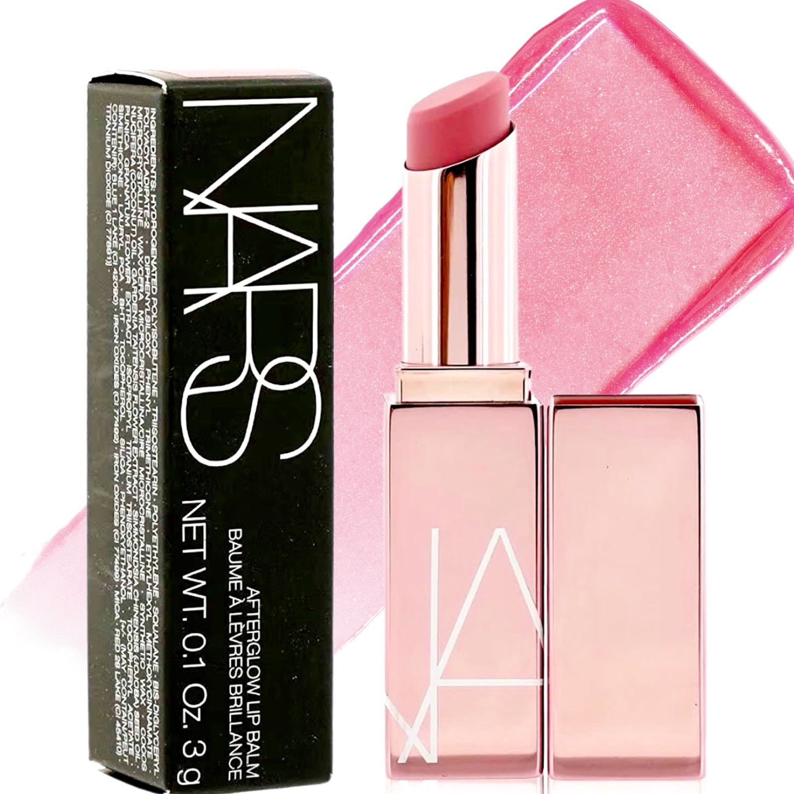 NARS Afterglow Tinted Lip Balm “ORGASM 777” Full Size 0.1oz (3g) •NEW IN BOX•