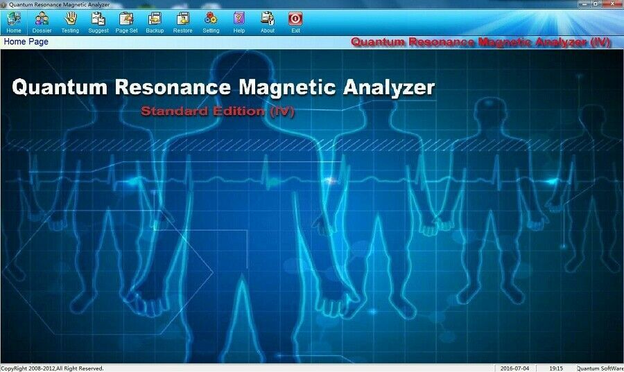 Version 4TH Gen Analyzer Mini Magnetic Resonance Body Analyzer/USB Dongle Only