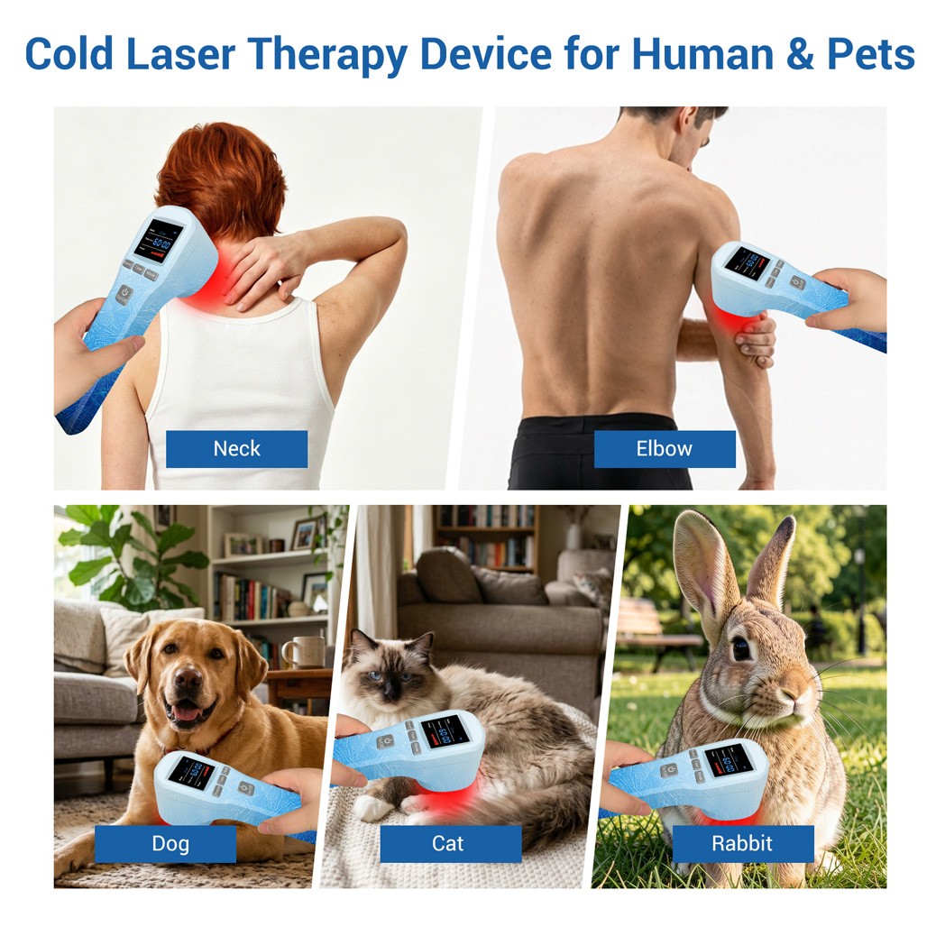 880mW Class 3b Cold Laser Therapy LLLT Device for Pain Relief 16*650nm+4*808nm