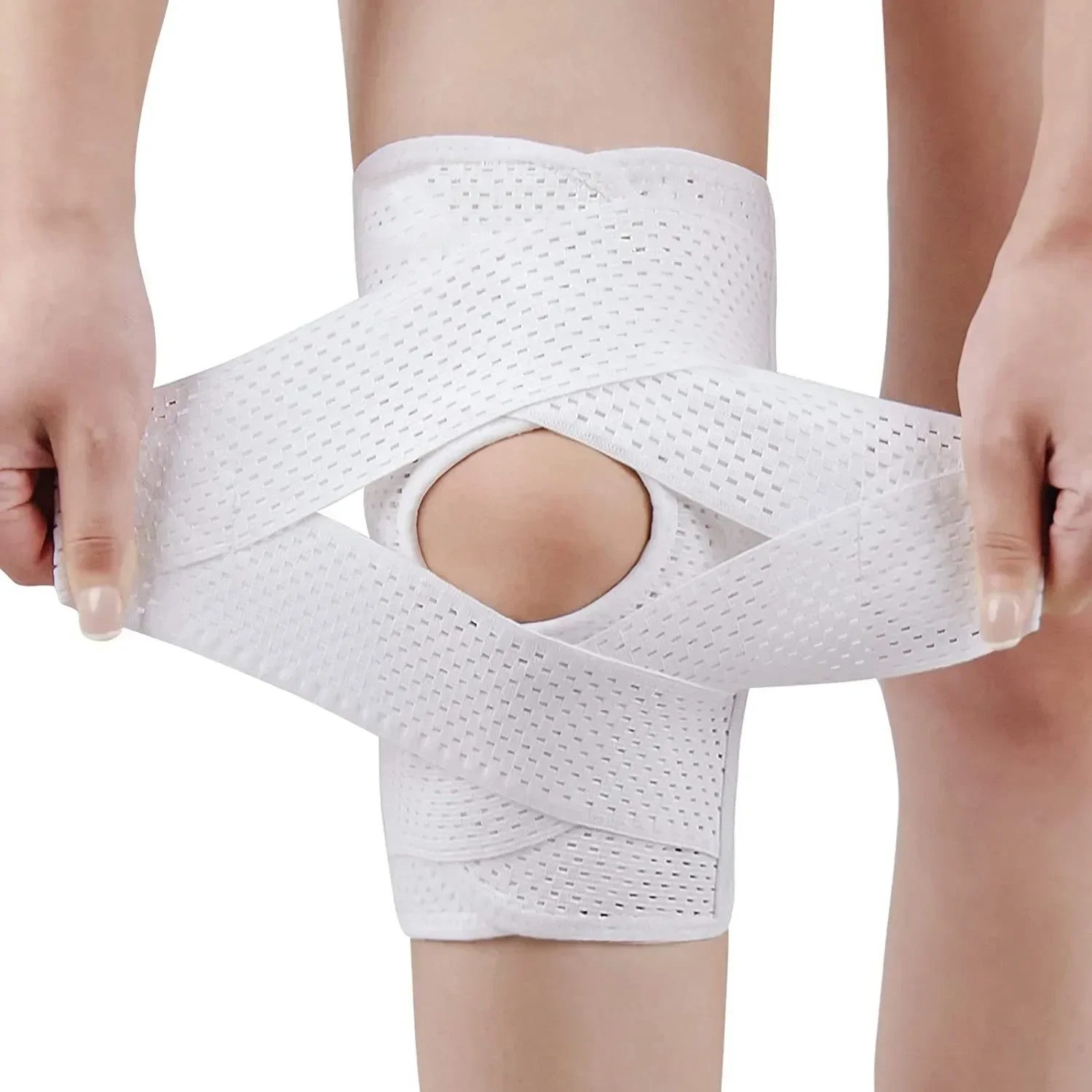 Bareform Knee Brace for Meniscus Support – Adjustable, Patella Stabilizer, Pain