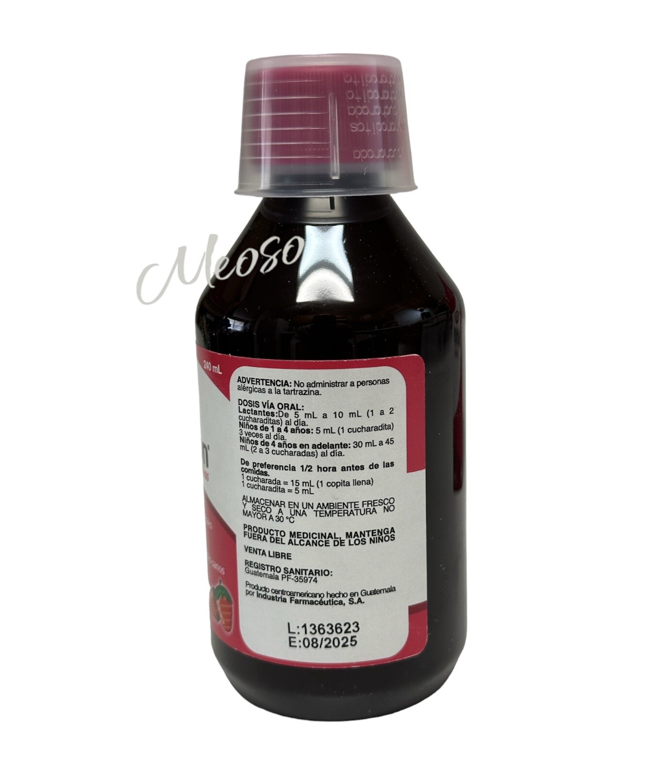 Nutrison Syrup kid increases appetite IRON, COMPLEX B, CALCIUM Vitamin & MINERAL