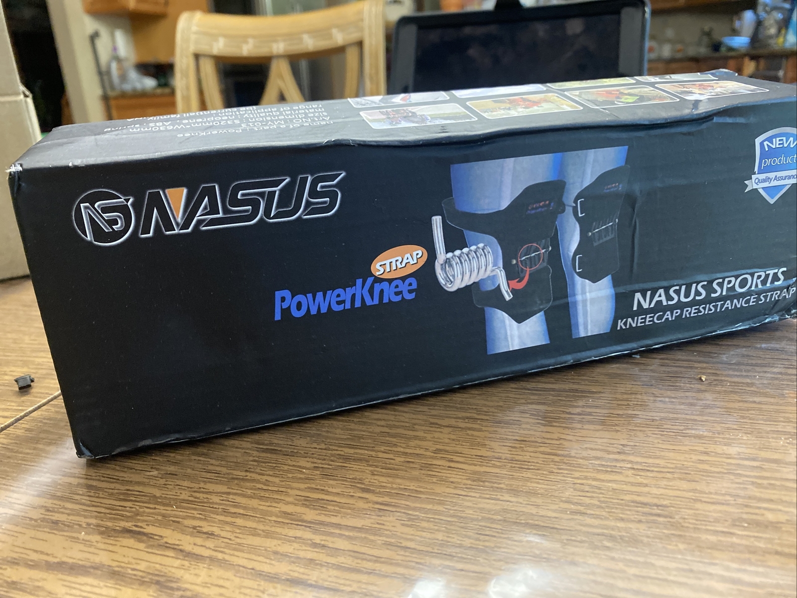 Nasus Powerknee 1 PC Only Resistance Straps Knee Support Brace Orthopedic