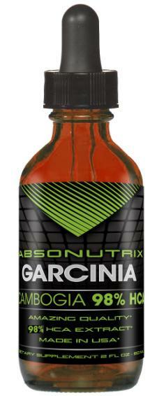 2 Absonutrix Garcinia Cambogia Drops 100mg 98% HCA weight management Made inUSA