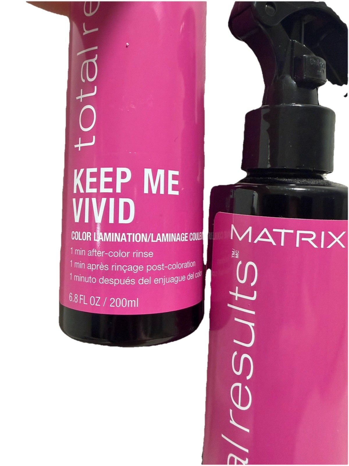 ( 2 PACK ) Matrix Total Results Keep Me Vivid Color Lamination Spray 6.8 oz