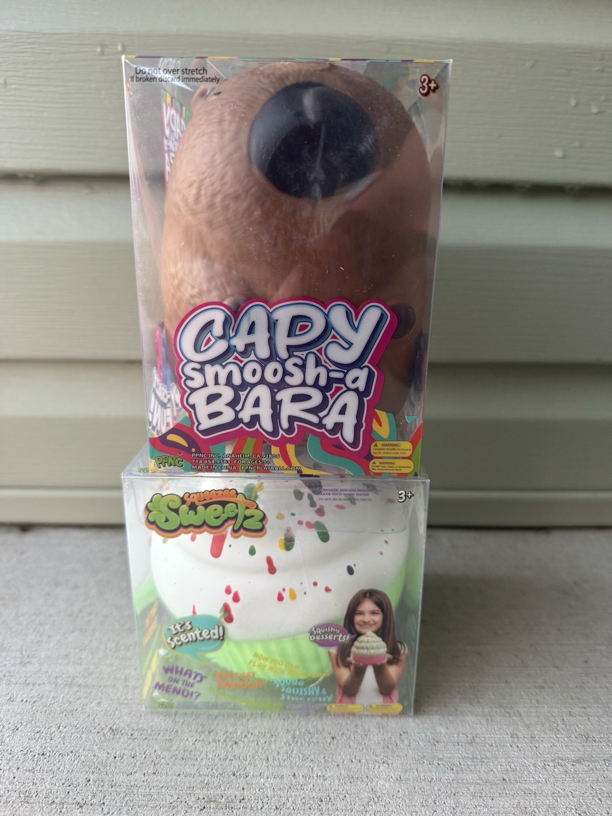 NEW Squeeze Sweet Cupcake & Capybara Squishy Stress Relief Viral Five Below