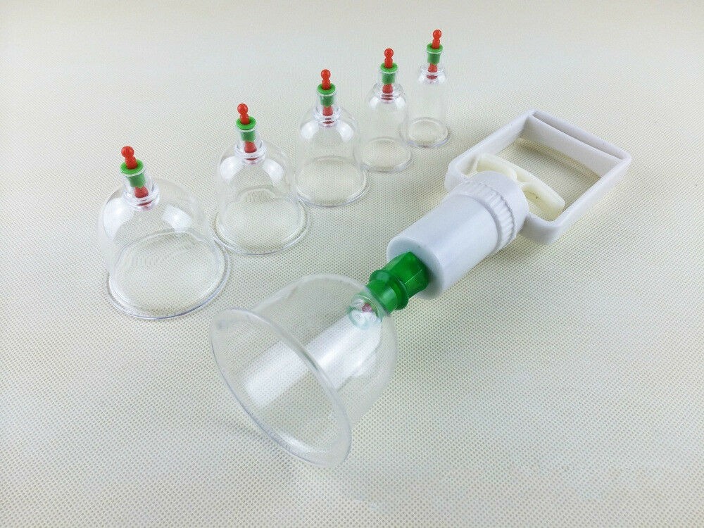 6Pack 3.0-6.6CM Vacuum Cupping Set Nipple Enlargement Pump Suction Enlarger d