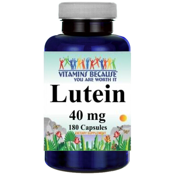 Lutein 40mg 180 Caps-from Marigold Flower Extract