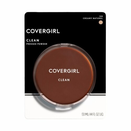 Covergirl Clean Pressed Powder 120 Creamy Natural Original Talc