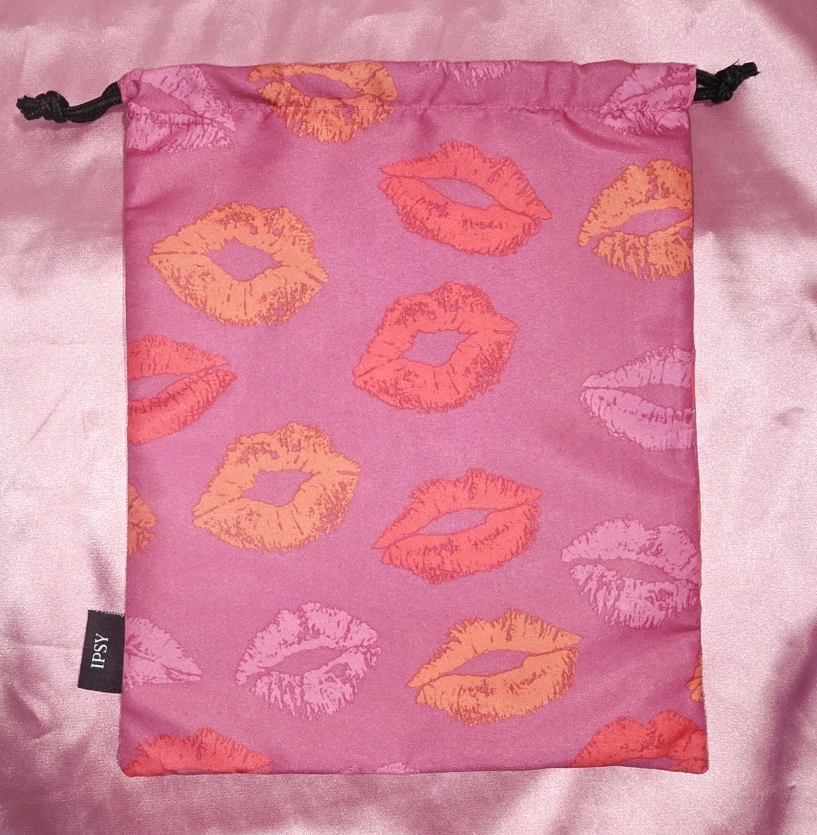 Ipsy June 2026 Marilyn Monroe Drawstring Cosmetic Bag 9x8in