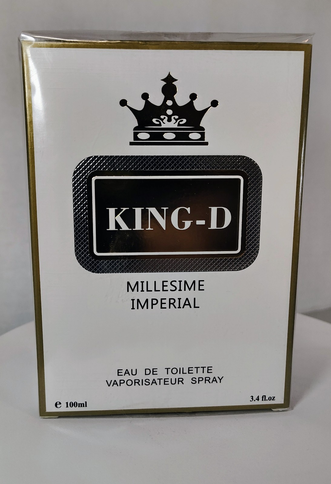 King-D Millesime Imperial Cologne 3.4oz EDT Spray New Sealed Crisp Marine Citrus
