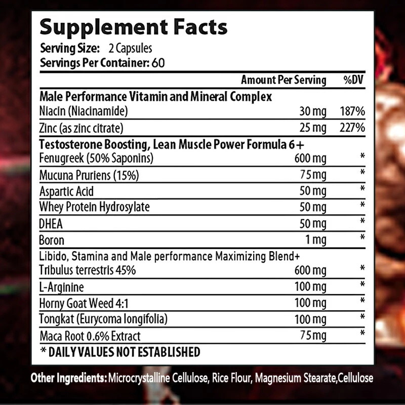 Energy Boosting Supplements Supports Muscle Health Enhanced Endurance 120 CT