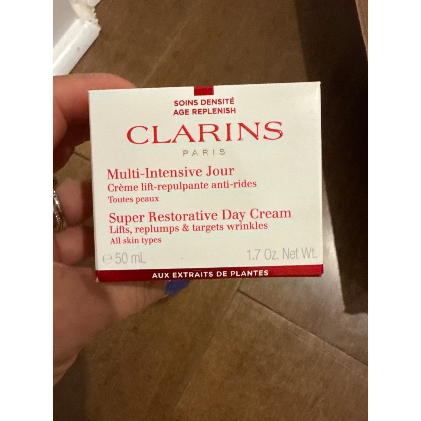 Clarins Super Restorative Day Cream Multi-Intensive Jour 1.7 Oz 50ml All Skin