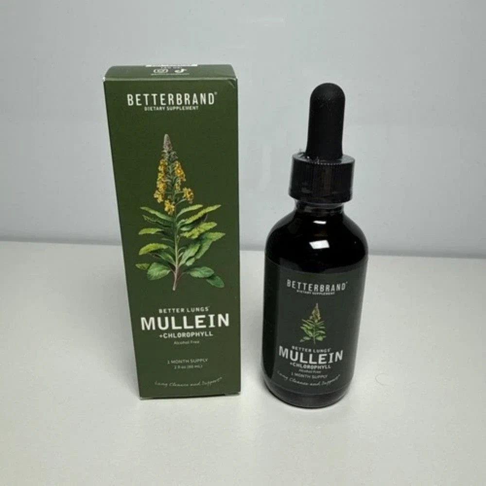 Betterbrand Extract Leaf Lungs Mullein Better Cleanse Lung & Support