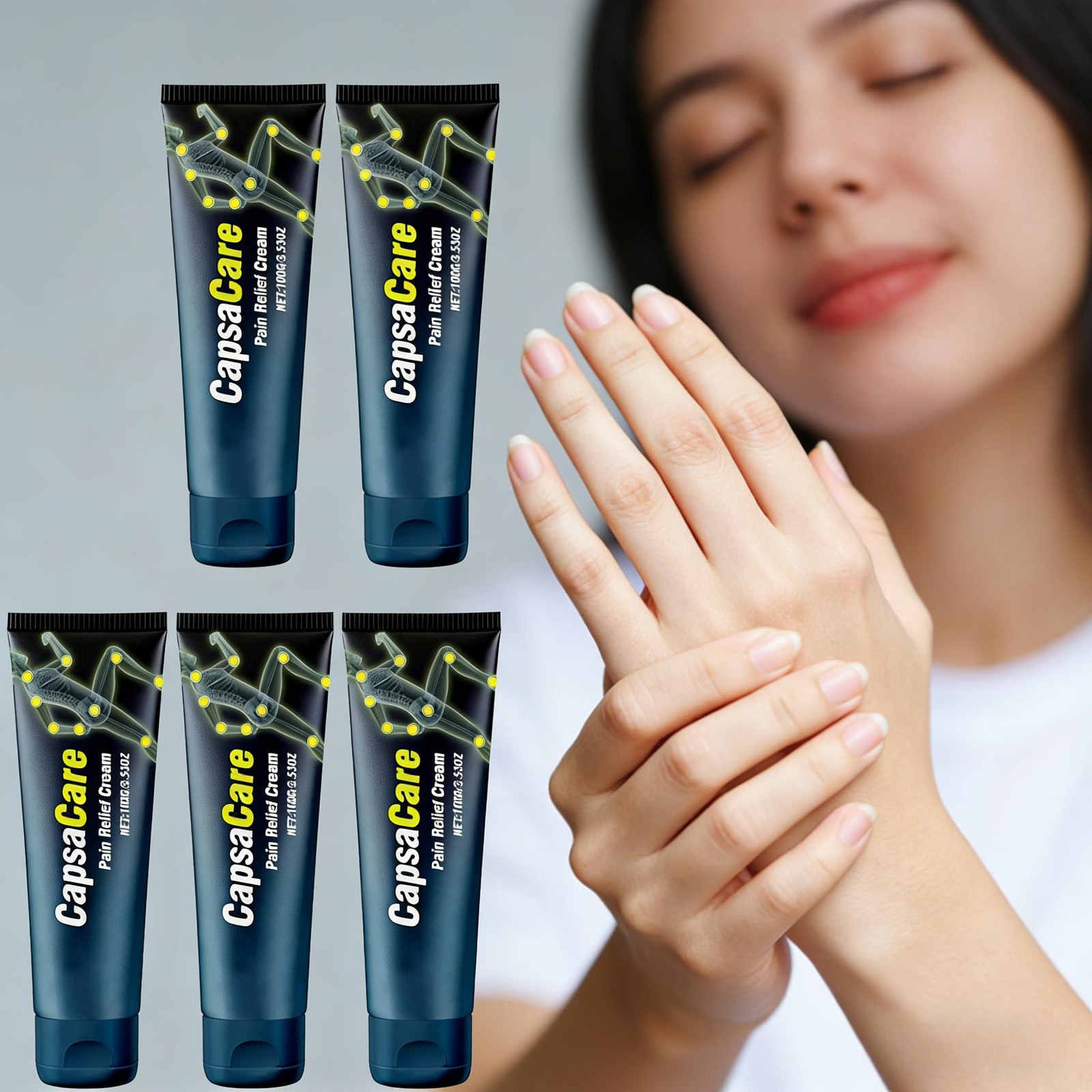 Neuropathy Relief Cream Massage Lotion for Feet Hand Leg Nerve Burning Skin Care