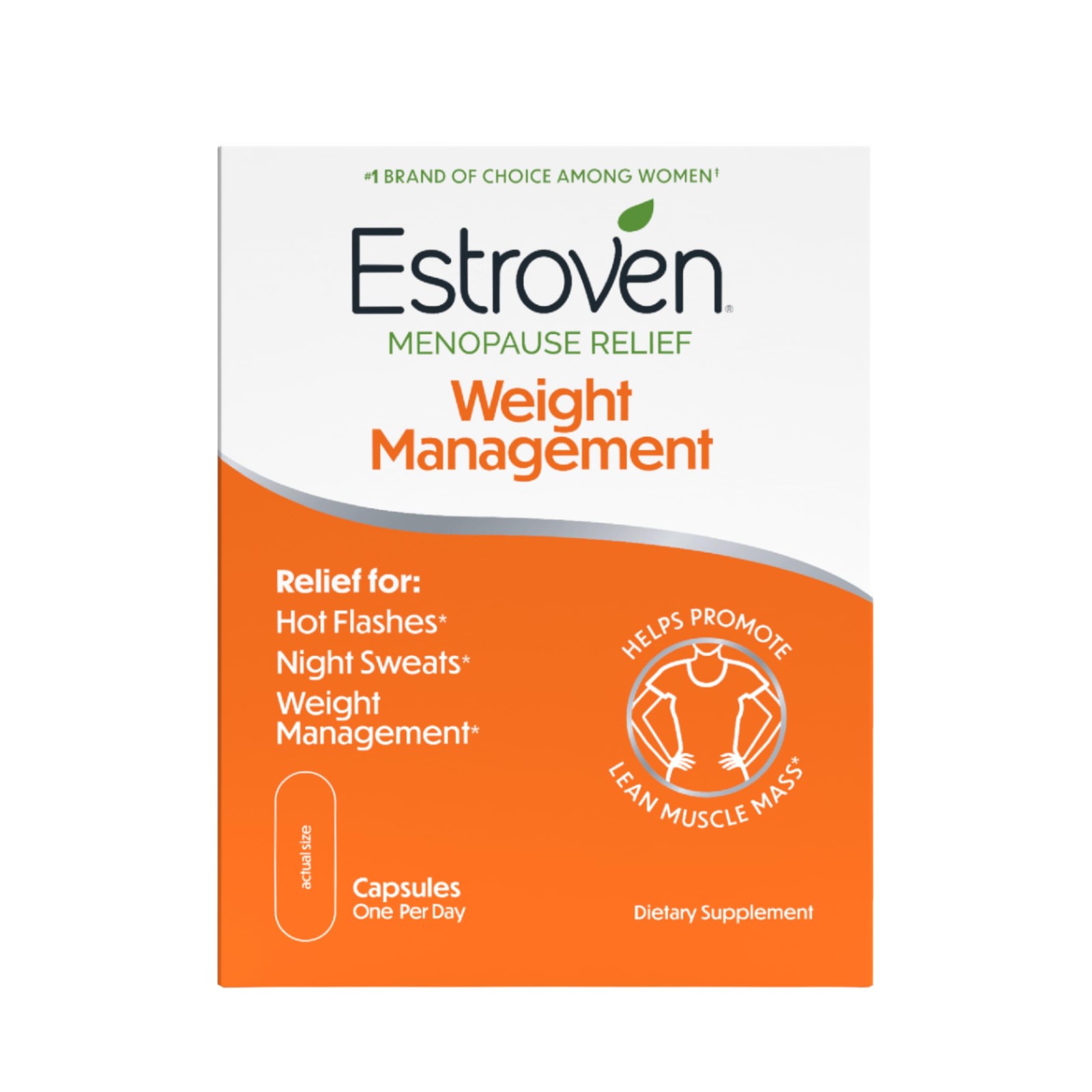 Estroven Weight Management for Menopause Relief 30 Ct. Clinically Proven In…