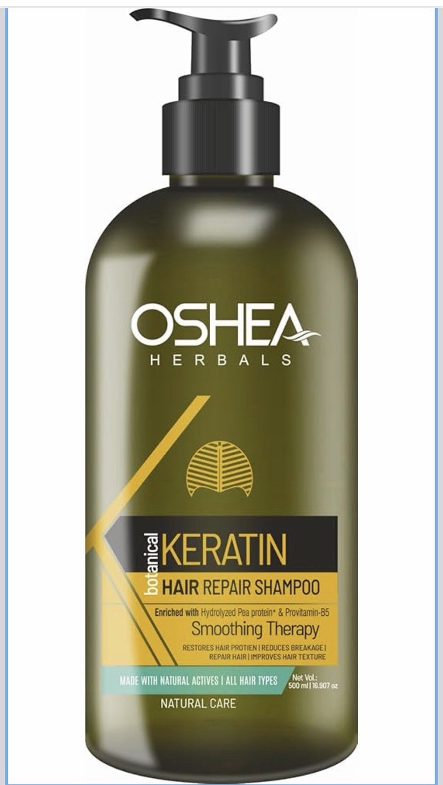 Oshea Herbals Keratin Hair Repair Shampoo 500ML