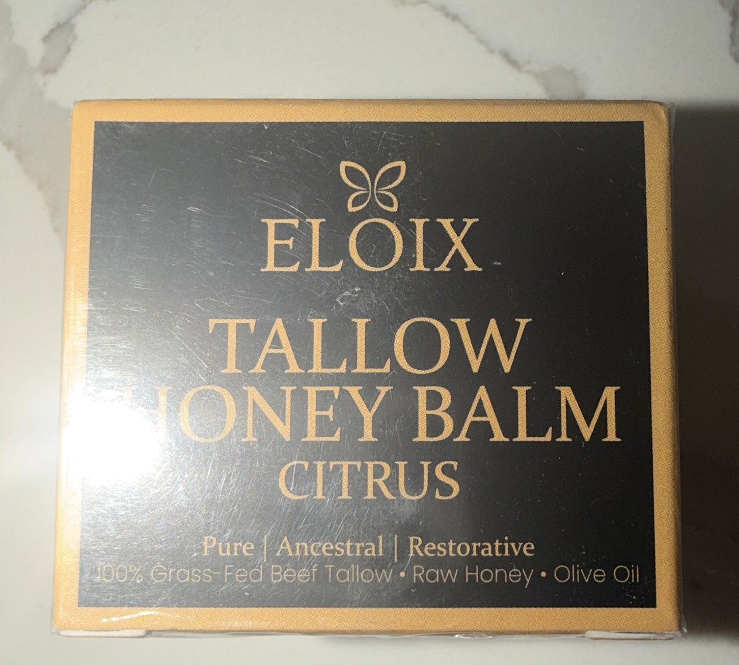 ELOIX Tallow Honey Balm Citrus Restorative Full Body Moisturizer Balm
