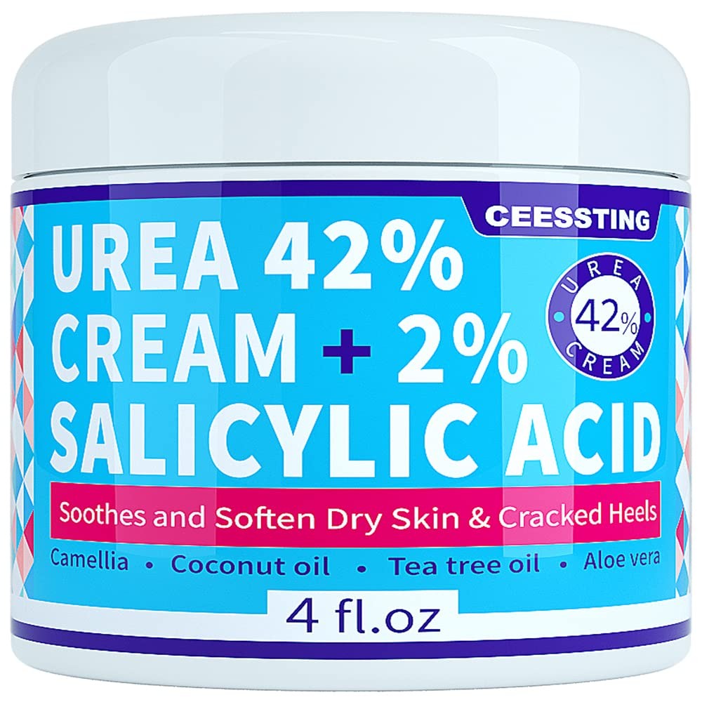 ENVISHA Urea Cream 42 Percent for Feet – 42% Foot 4 Fl Oz (Pack of 1)