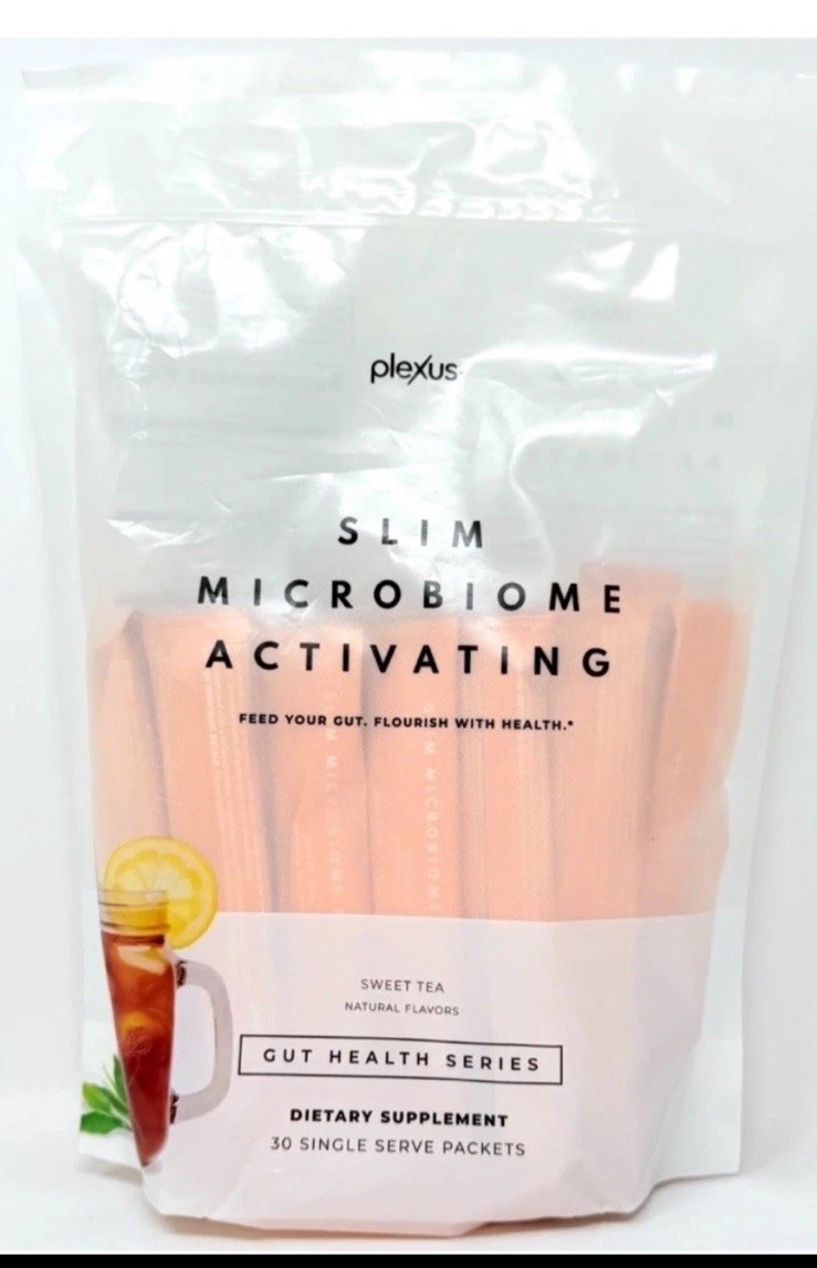 Plexus Slim Microbiome Activating – Sweet Tea – Exp 05/2026 – 30 Servings