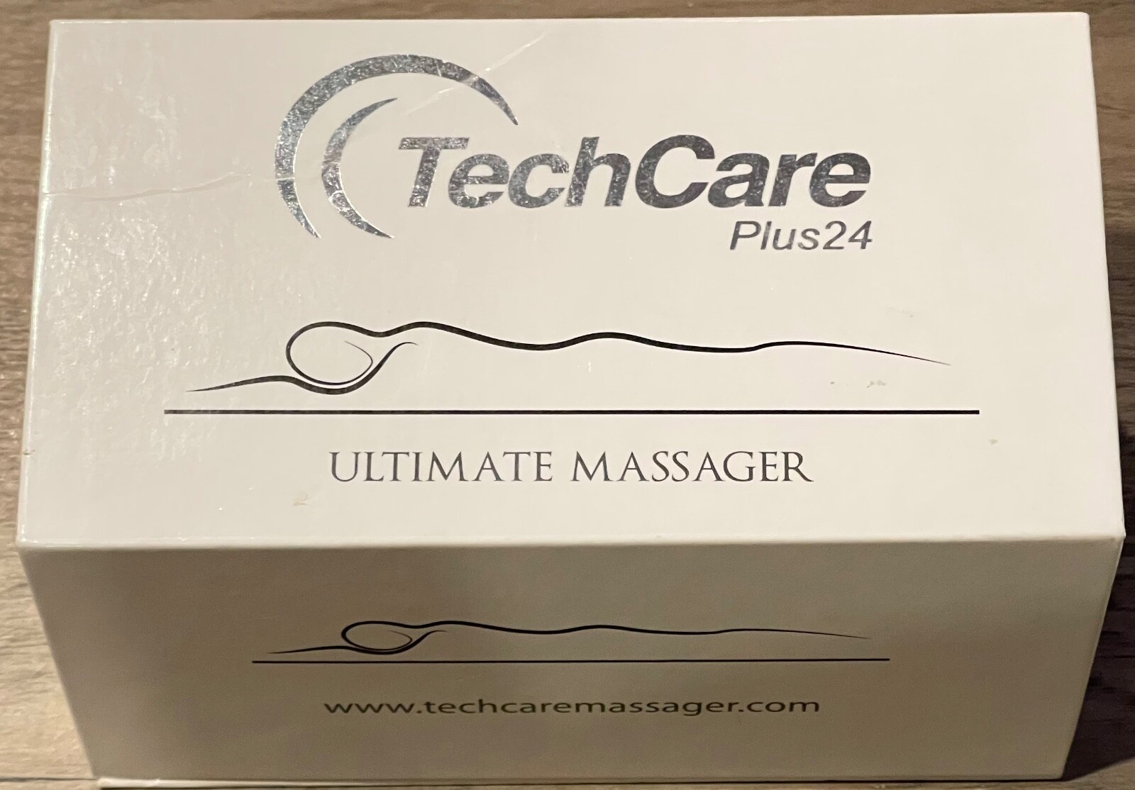 TechCare Massager Rechargeable Tens Ems Unit Muscle Stimulator Massager 24 Modes