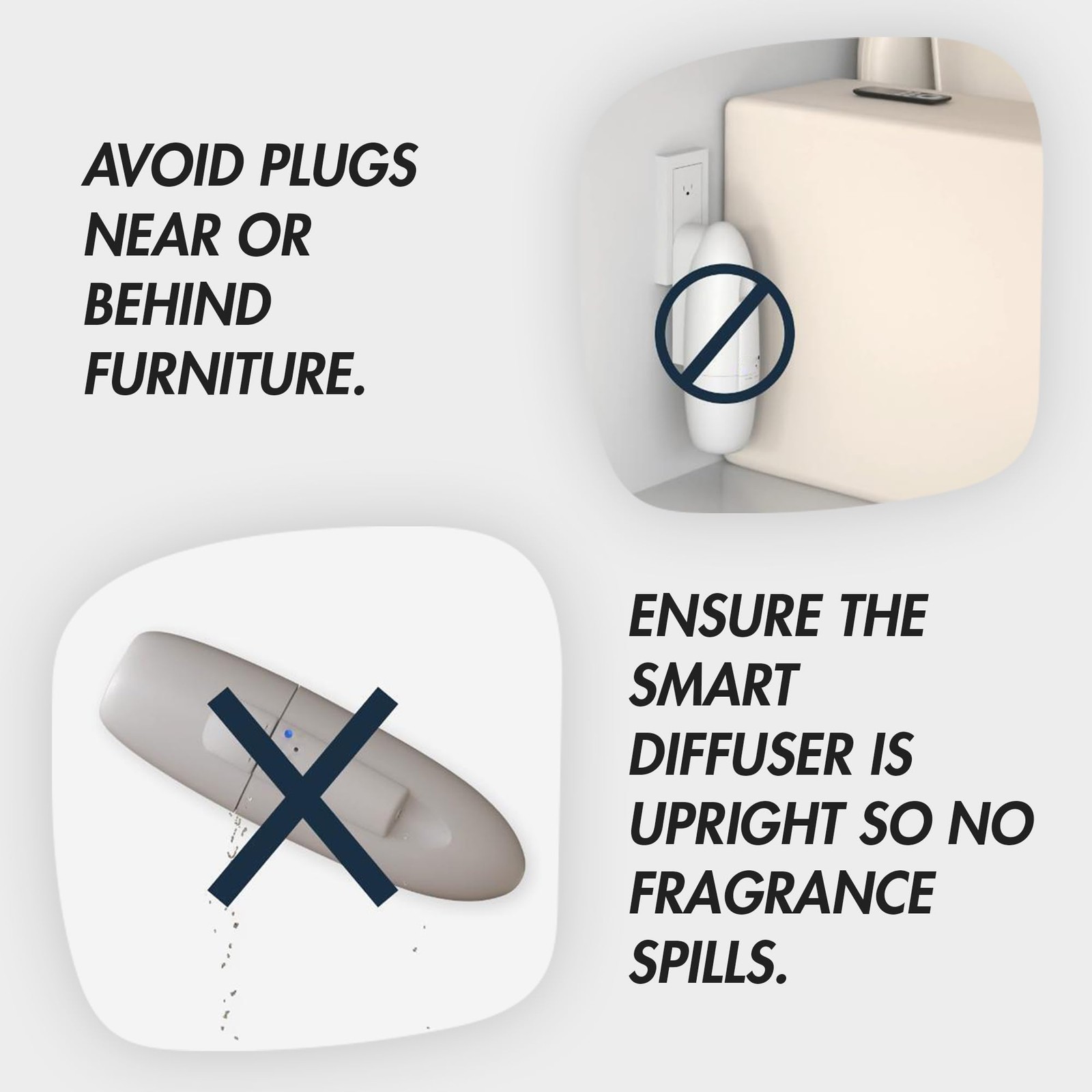 California Fresh Home Plug In Diffuser – App-Controlled Refillable Waterless