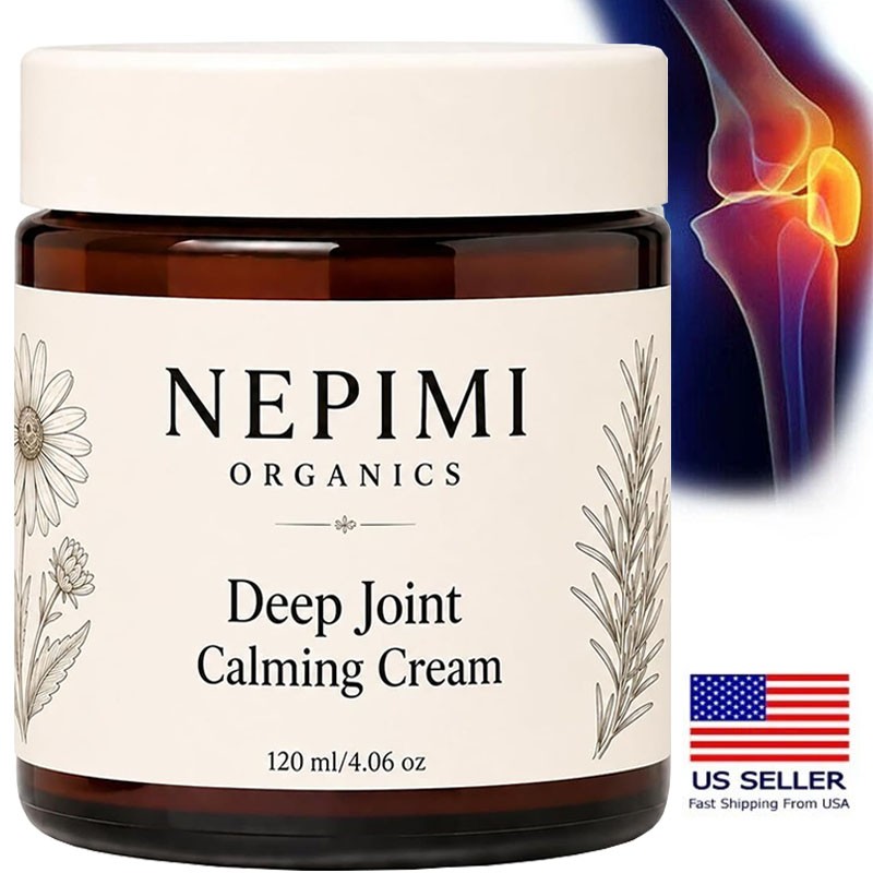 Nepimi Deep Joint Calming Cream,Moisturizing Massage Topical Body Cream 120ML US