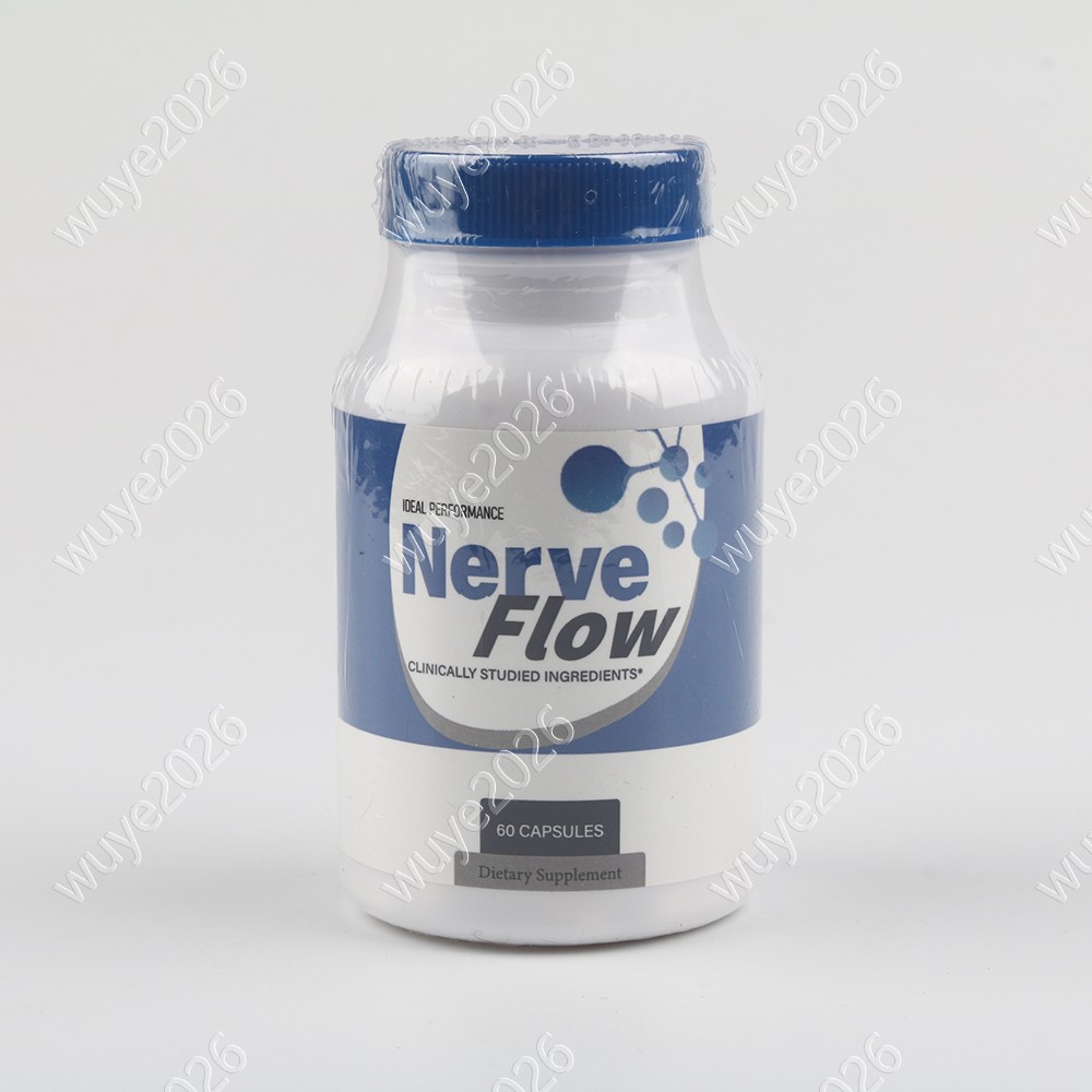 Nerve Flow Capsules, Max Strength, NerveFlow All Natural Supplement 1-5 pack US.