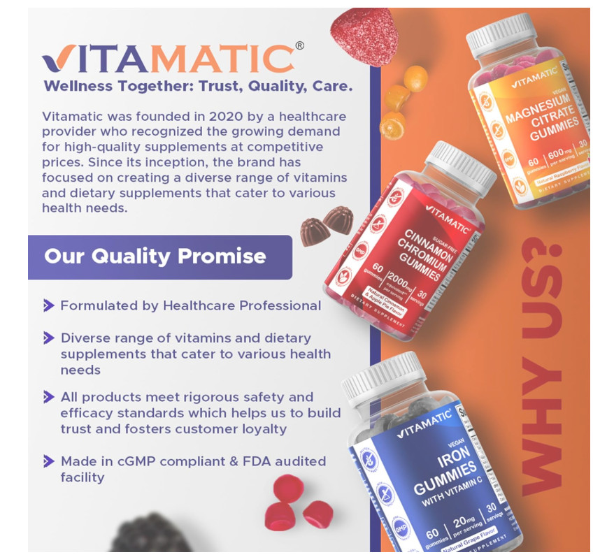 Vitamin B Complex Gummies With Vit C Inositol Strawberry Energy Vegan 60 Count