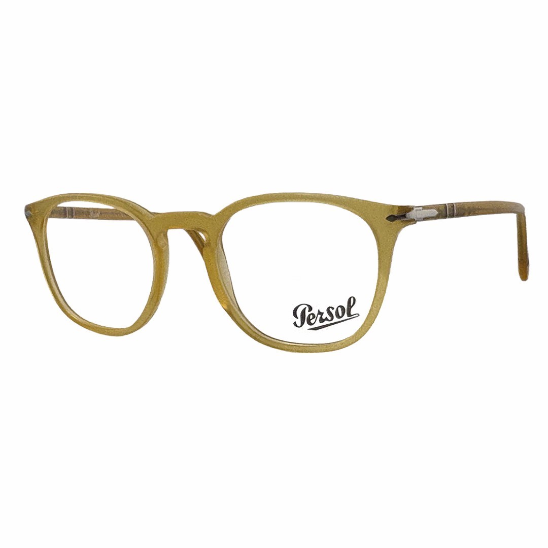 Persol PO3318V Miele Honey Yellow Eyeglasses Frames 49mm 21mm 145mm – 204
