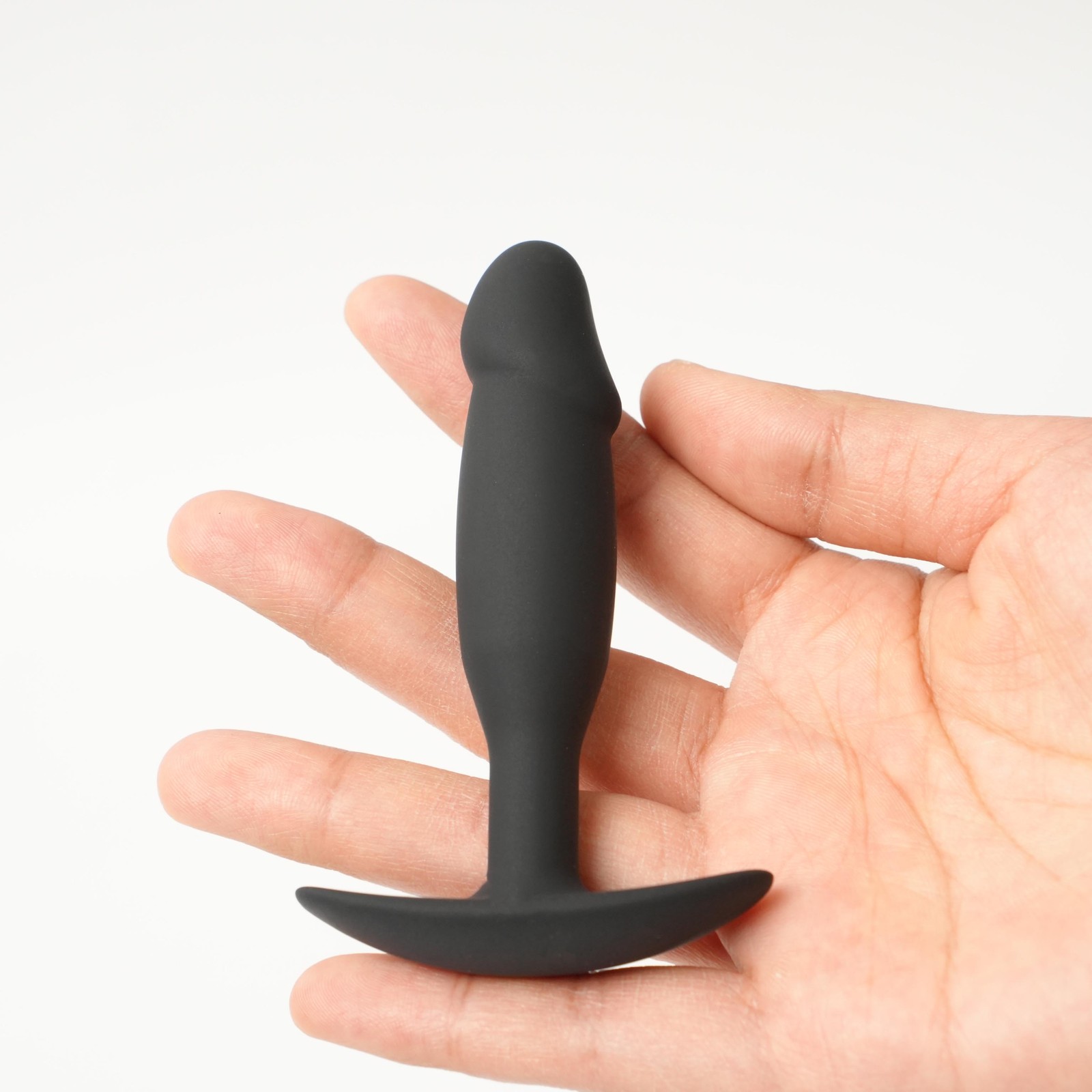 Flushable Anchor Base Silicone Plug Simulation Role-Playing Male Female 3-Sizes