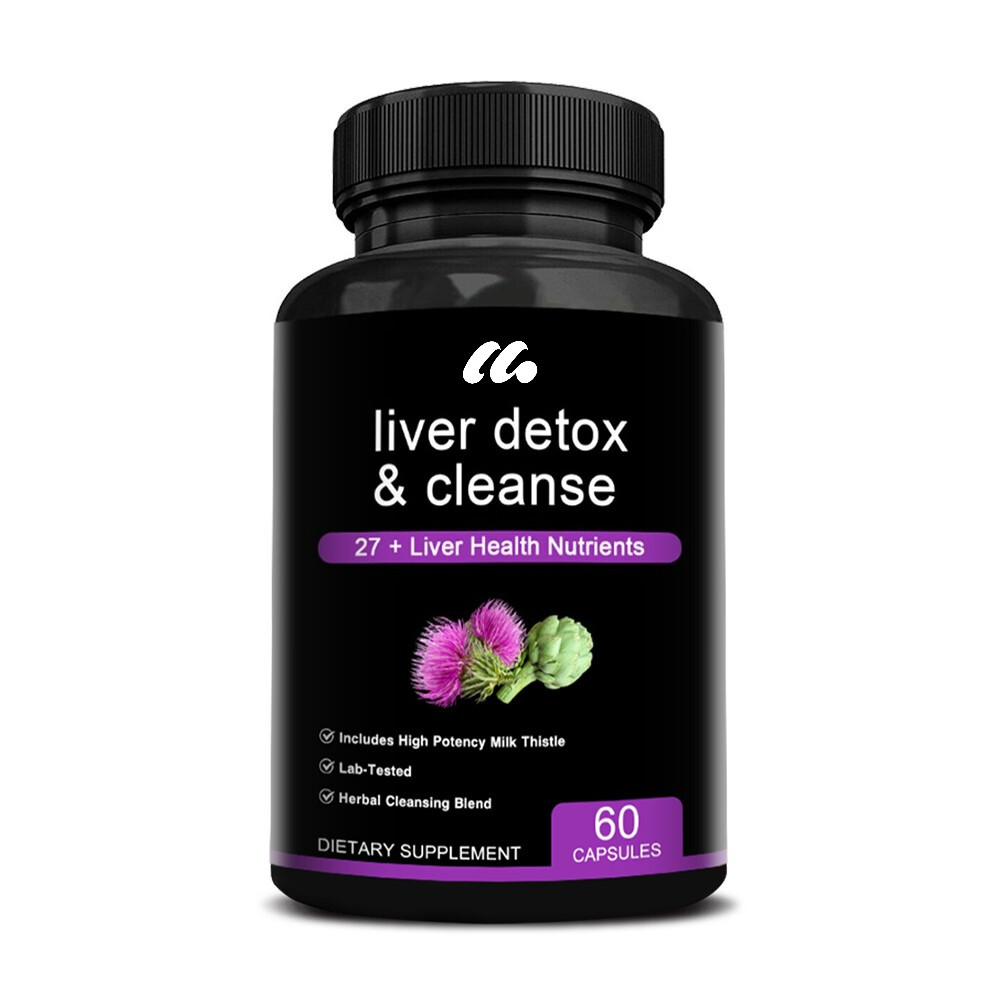 Best Liver Cleanse Repair Capsules Detox Cleanser Supplements Men Women Care
