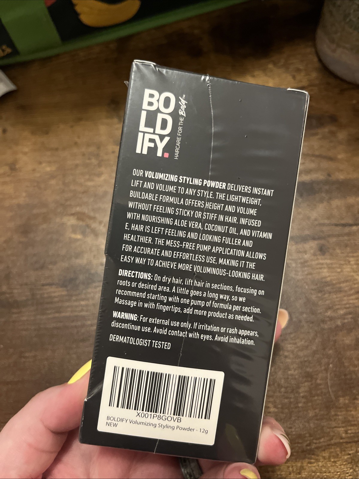 BOLDIFY Volumizing Styling Powder 0.42oz Exp 05/2028 – Brand New In Box