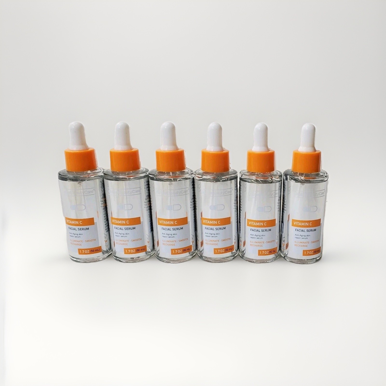 Global Beauty Care Vitamin C Anti Aging Skin Repair Facial Serum (Lot Of 6)