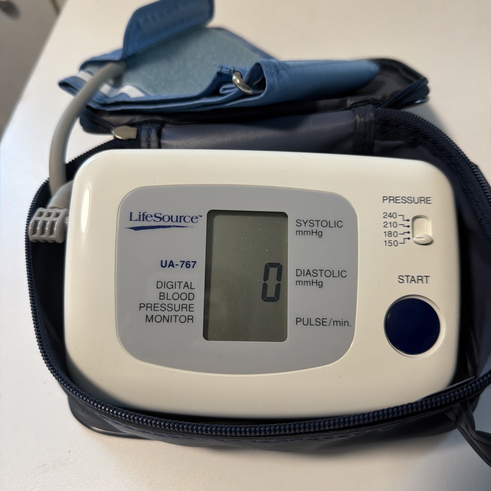 LifeSource UA-767 Digital Blood Pressure Monitor w/ Arm Cuff – Tested