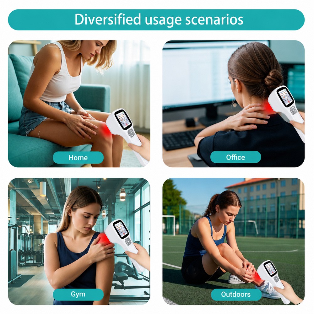 Cold Laser Therapy Infra Red Light LLLT Device for Joint Pain 2500mW Touchscreen