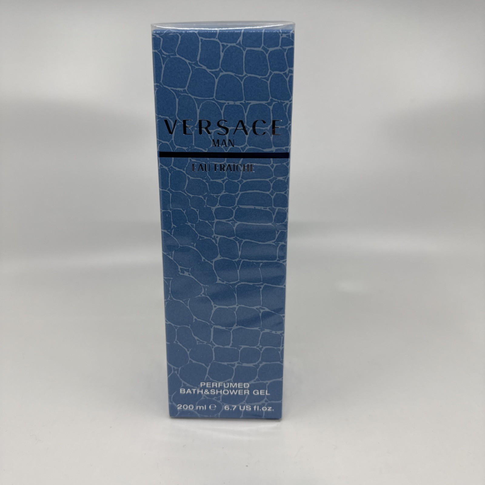 Versace Man Eau Fraiche for Men 6.7 oz S/Gel Brand New