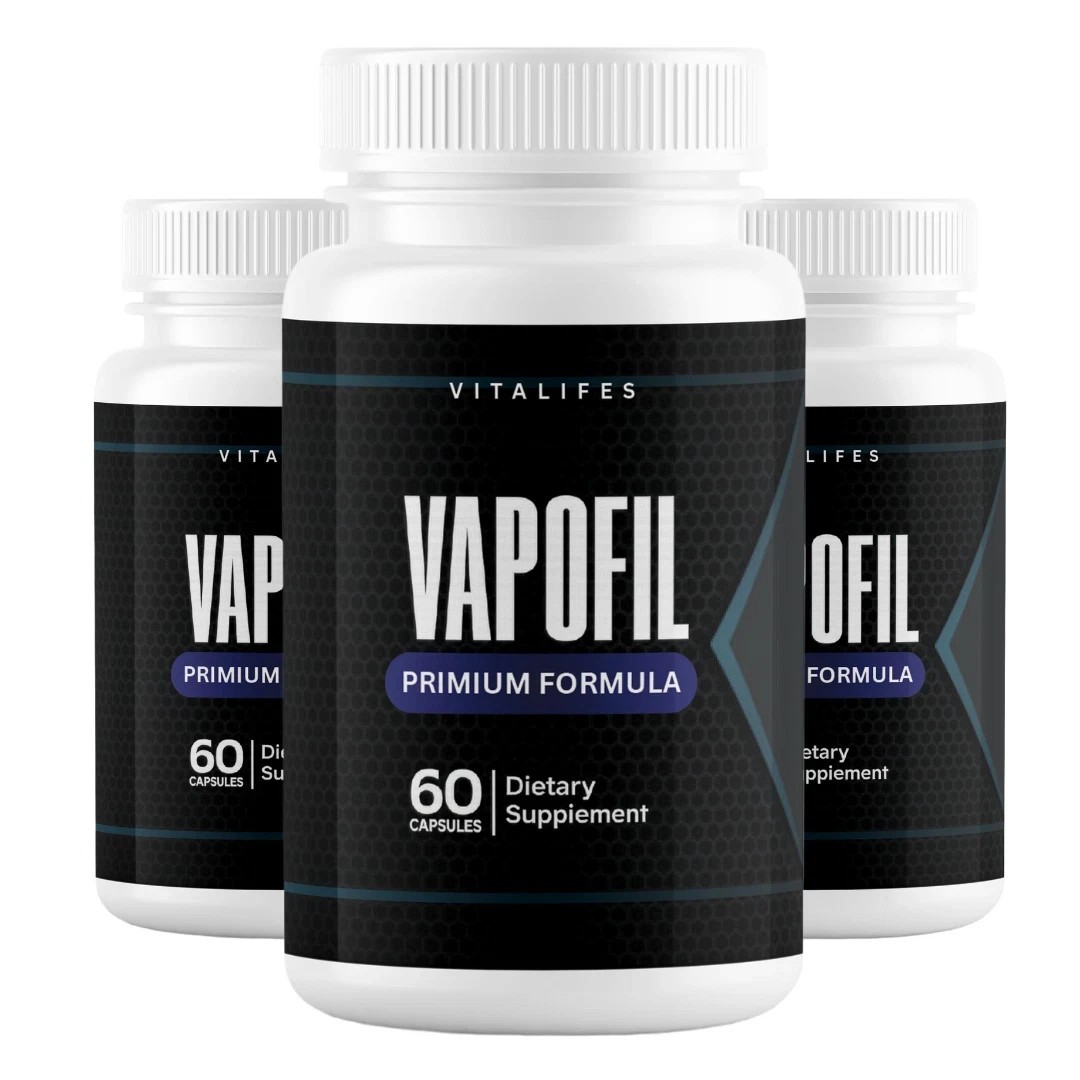 (3 Pack) Vapofil Advanced Male Pills Vapo Fil Formula Supplement 60 Capsules