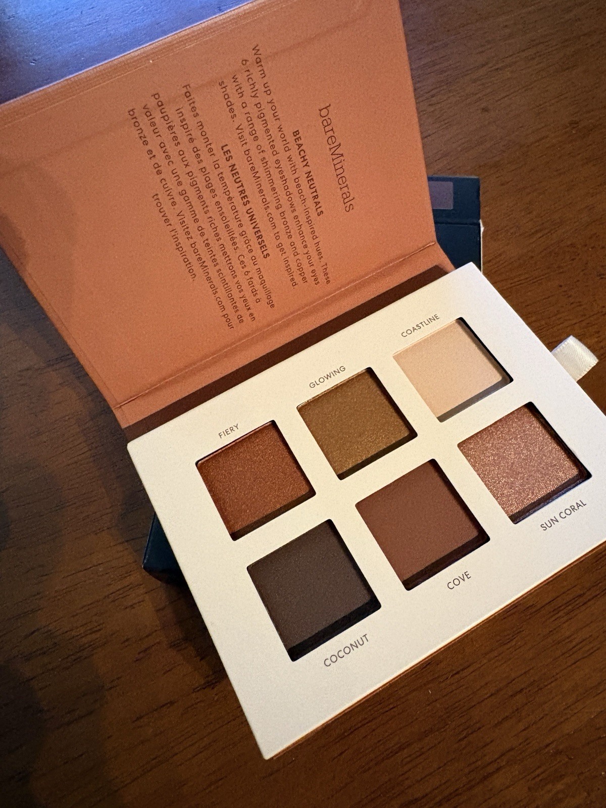 NEW bareMinerals MINERALIST Eyeshadow Palette WARMTH 6 Shades 0.04oz Each