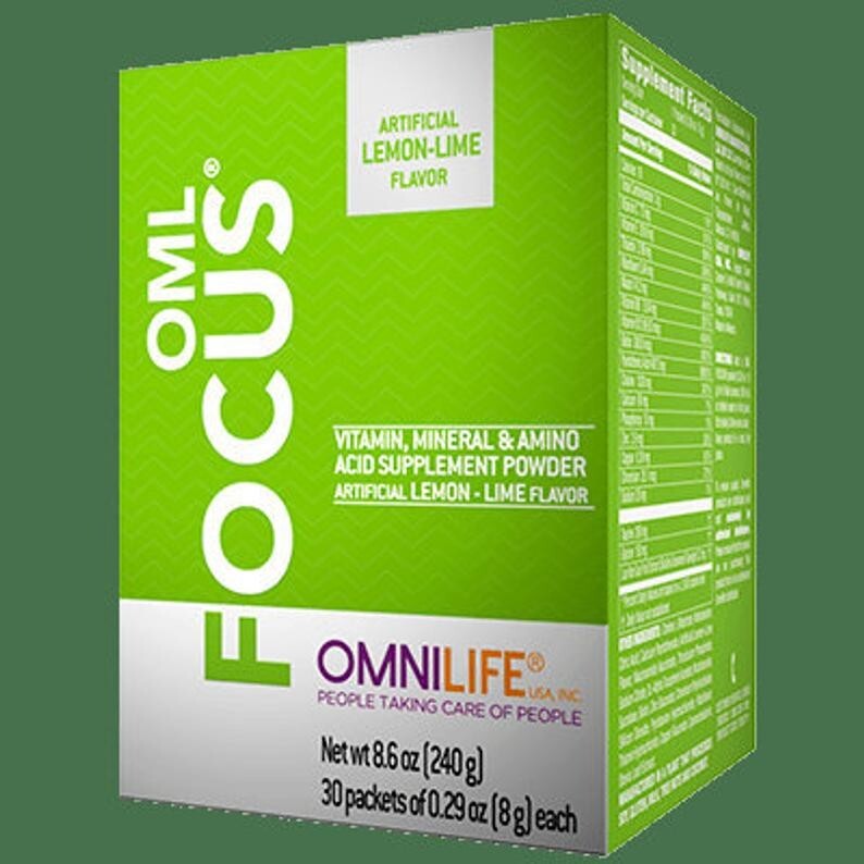 OML Focus Box with 30 sachets 240 g