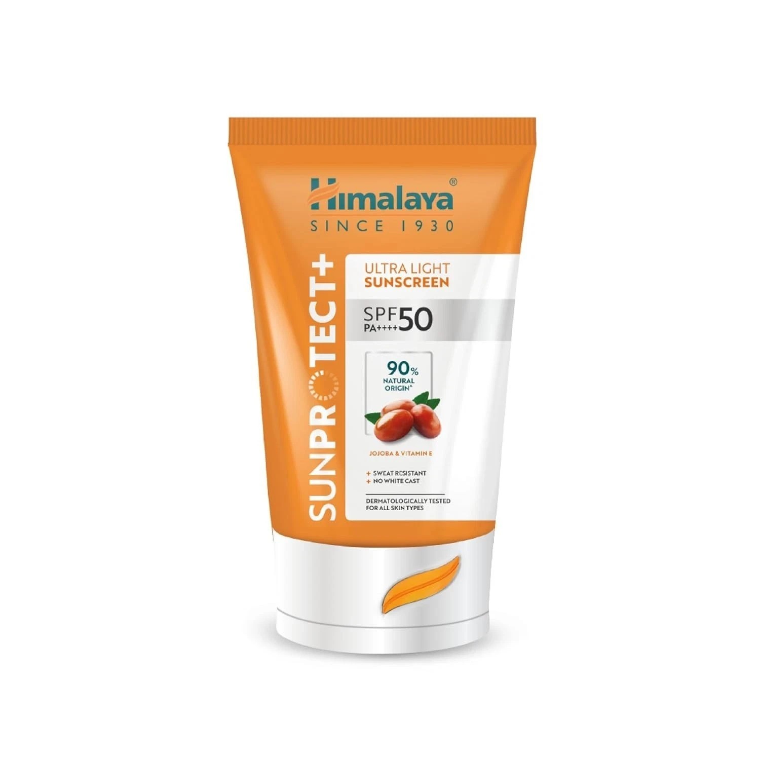 Himalaya All Skin Sunprotect+ Ultra-Light Sunscreen Spf 50 Pa ++++, 50 gm