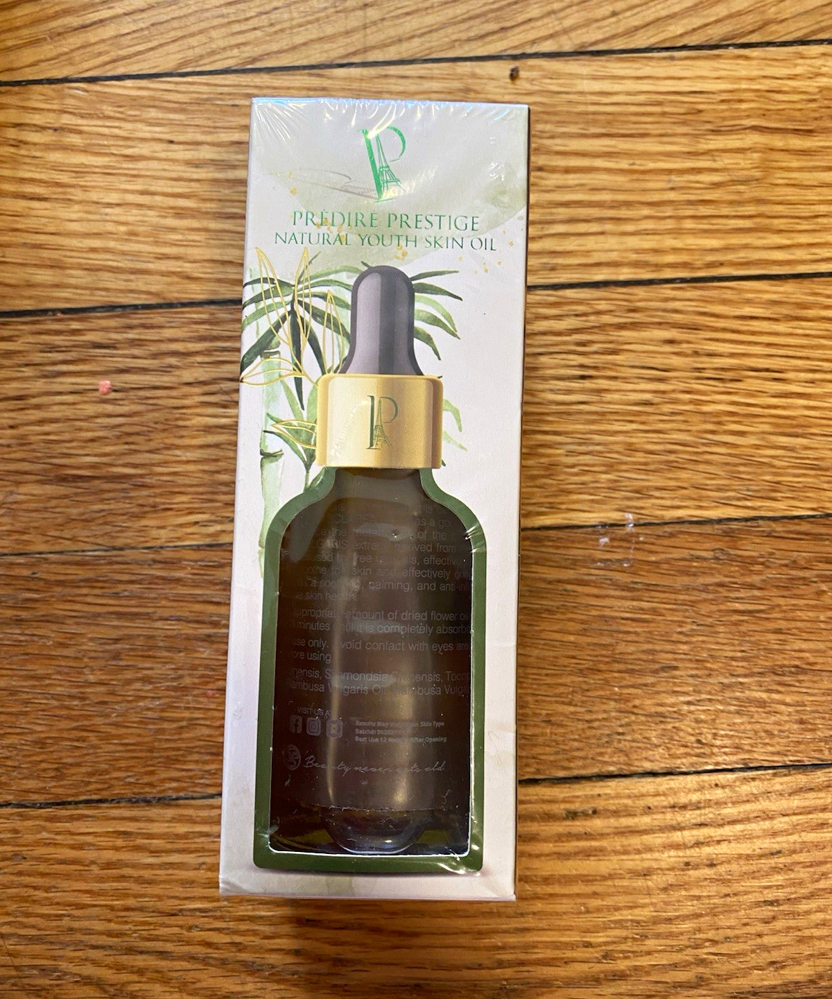 Natural Youth Bamboo Face Moisturizing Oil 120 ml Green
