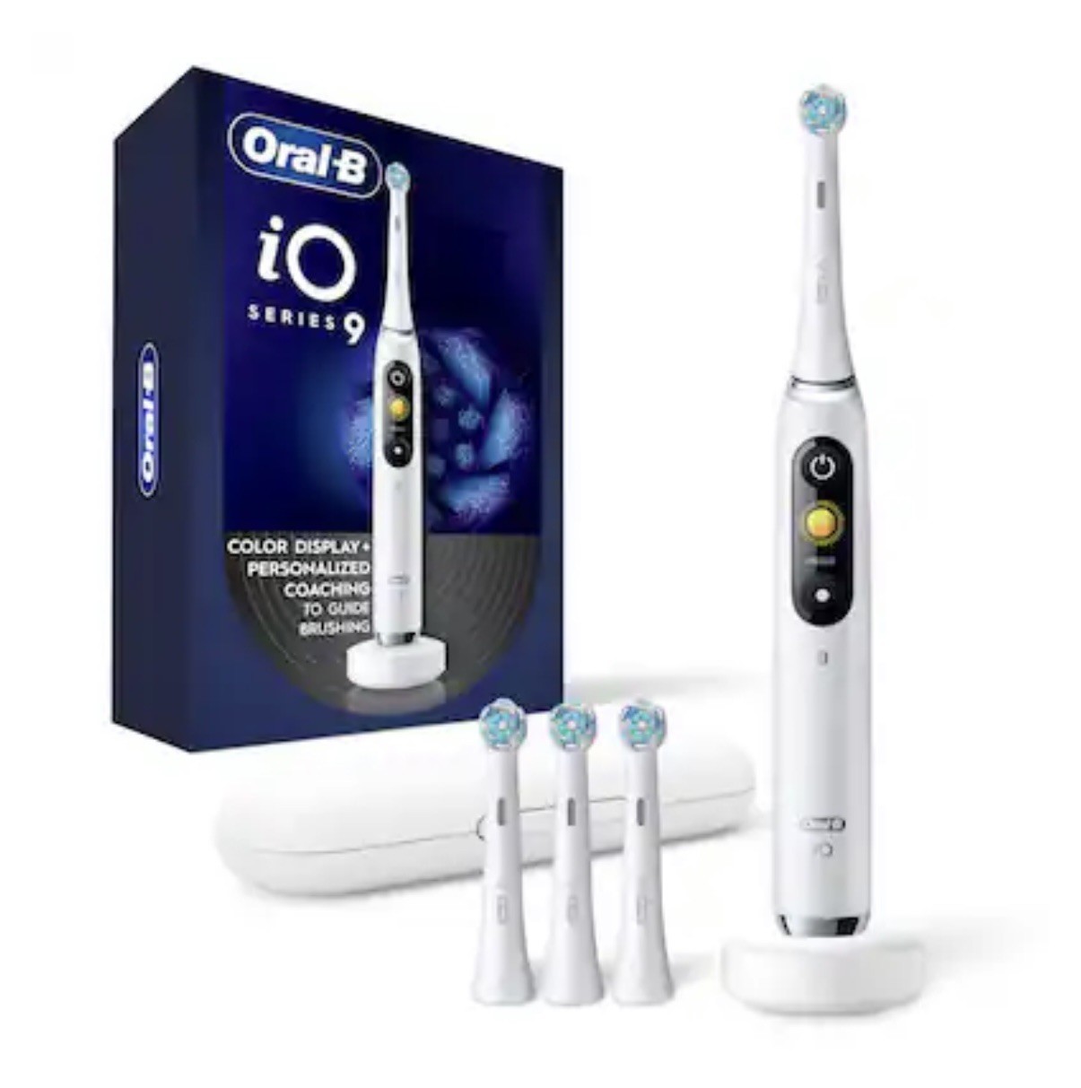 New and Sealed Oral-B iO Series 9 Electric Toothbrush – White Alabaster