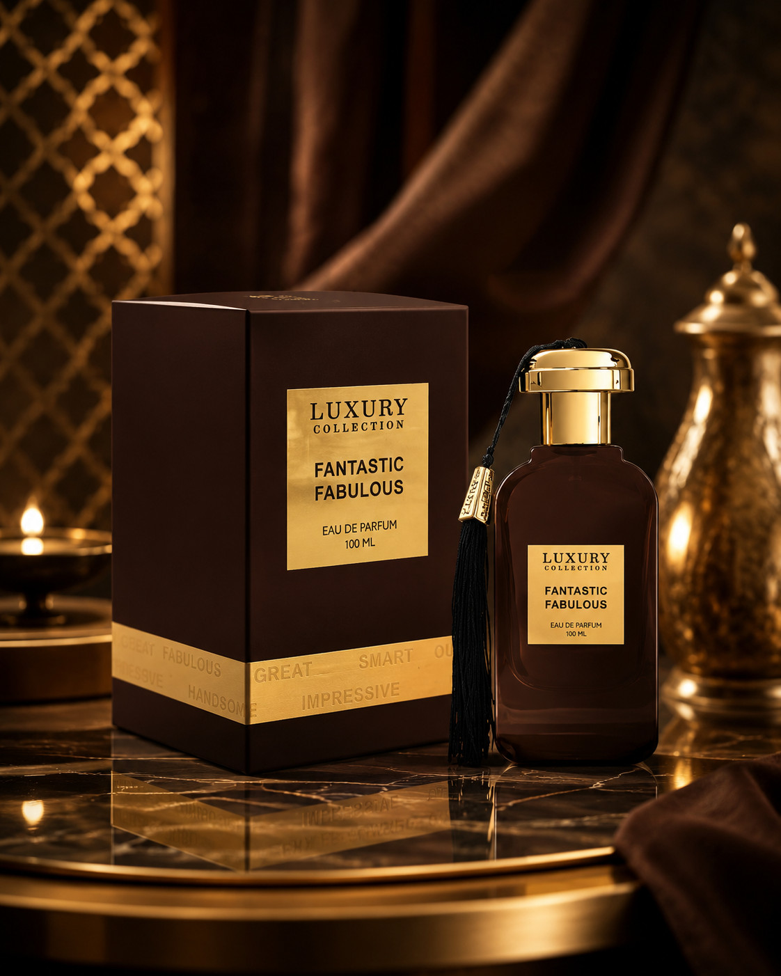 Fantastic Fabulous by Luxury Eau De parfume Unisex 100ML 3.4 Oz