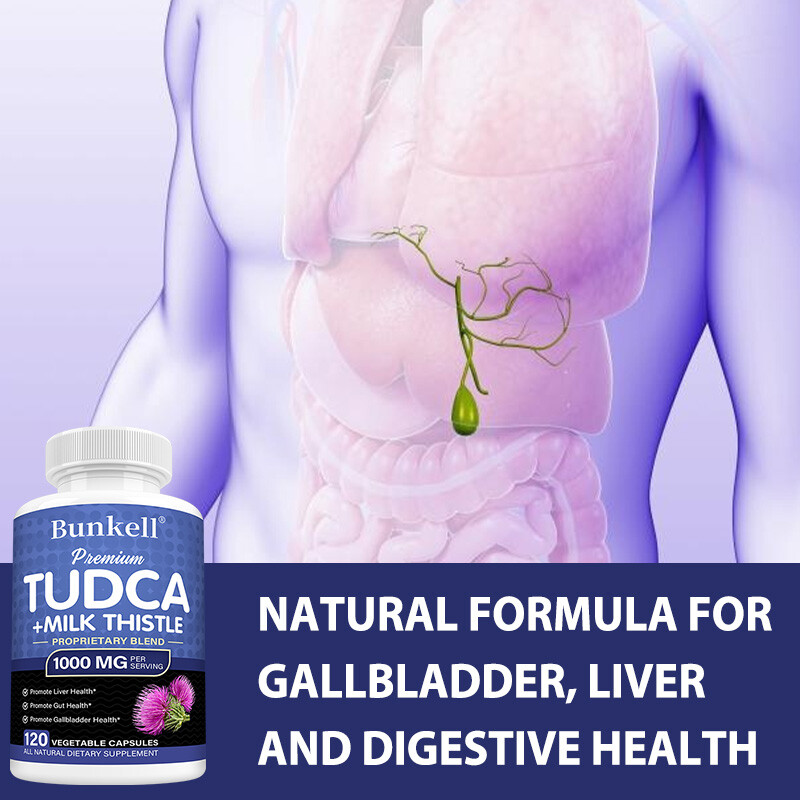 Premium TUDCA Liver Support Supplement 1000mg – Liver Detox and Cleanse